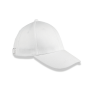6-panel pet van biologisch katoen White One Size 6-panel pet van biologisch katoen White One Size