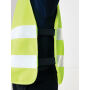 GRS gerecycled PET reflecterend veiligheidsvest 7-12 jaar, geel