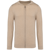 Ecologische herensweatvest met capuchon van lyocell