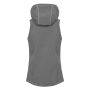 WOMEN'S SOFTSHELL VEST, HEATHER GREY, L, PROMODORO
