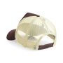 HALF MESH TRUCKER, CHOCOLATE/CARAMEL, One size, BEECHFIELD