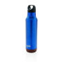 Lekvrije isoleer fles met kurk, blauw