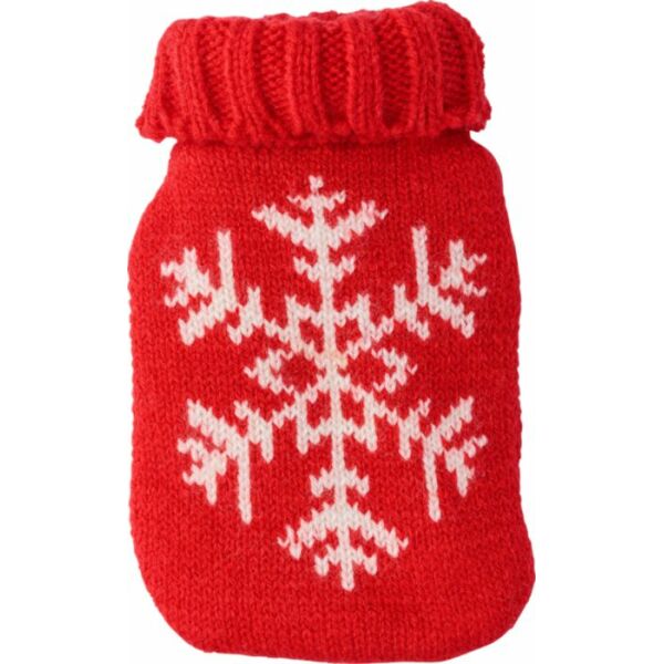 Kerst heat pad in de vorm van een warmwaterfles Maisie