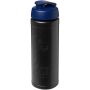 Baseline Rise 750 ml drinkfles met klapdeksel - Zwart/Blauw