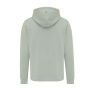 IQONIQ Rila lichtgewicht gerecycled katoen hoodie, iceberg green (L)