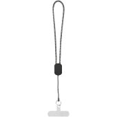 Arich RCS gerecyclede polsband met ingebouwde 20 W Type-C-oplaadkabel - Zwart