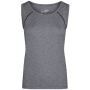 Ladies' Sports Tanktop black-melange/black XXL