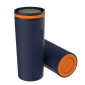 oranje, wit, navy, zwart, zilver