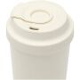 Hampton 480 ml RCS-beker van gerecycled roestvrij staal met dubbele wand en vacuümisolatie - Crème Hampton 480 ml RCS-beker van gerecycled roestvrij staal met dubbele wand en vacuümisolatie - Crème