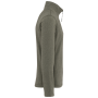 Enzo - Fleece met ritskraag Green Marble Heather 4XL