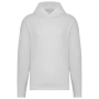 Ecologische uniseks oversized sweater met capuchon White XXS