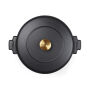VINGA Monte Heritage braadpan 2,5 L, zwart