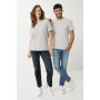 Iqoniq Sierra lichtgewicht gerecycled katoen t-shirt, light heather grey (XS)