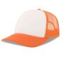 RAPPER-S, WHITE / FLUO ORANGE, One size, ATLANTIS HEADWEAR