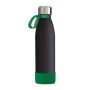Fles RETUMBLER-myTOULON GLASS - groen, zwart Fles RETUMBLER-myTOULON GLASS - groen, zwart