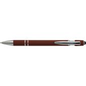 Recyclede aluminium balpen Primo rood