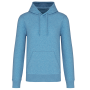 Ecologische herensweater met capuchon Cloudy blue heather 5XL Ecologische herensweater met capuchon Cloudy blue heather 5XL