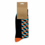 FUNNY L - Sokken met een grappig patroon - Oranje FUNNY L - Sokken met een grappig patroon - Oranje