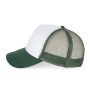 Trucker - Pet 5 panelen White / Pineneedle Green One Size