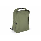 R-PET 600D Rolltop gesp rugzak 20L - Olijfgroen