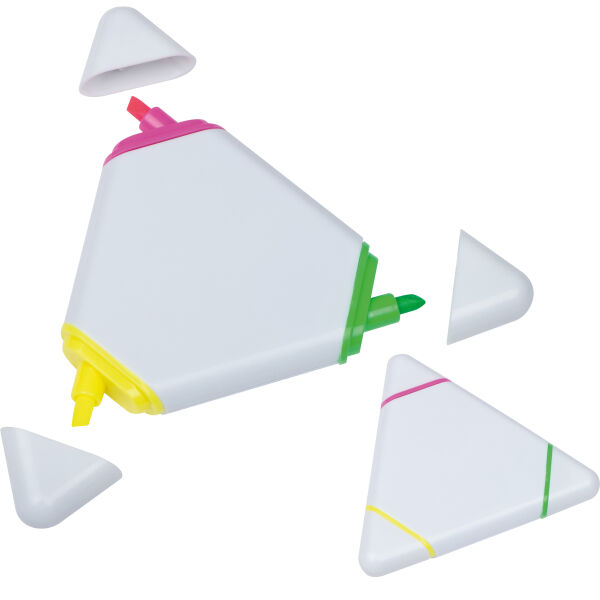 Textmarker driehoek