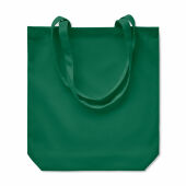 RASSA COLOURED - Stevige canvas boodschappentas - Donker Marinegroen
