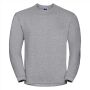 RUS Heavy Duty Crewneck Sweatshirt, Light Oxford, XL