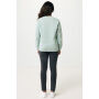 IQONIQ Zion gerecycled katoen sweater, iceberg green (L)