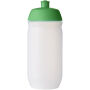 HydroFlex™ Clear knijpfles van 500 ml - Groen/Frosted transparant