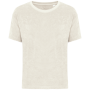 Ecologisch badstof meisjes T-shirt Ivory 10/12 jaar Ecologisch badstof meisjes T-shirt Ivory 10/12 jaar