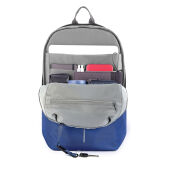 Bobby Soft, anti-diefstal rugzak, royal blue, grijs