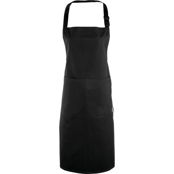 Fairtrade schort met zak