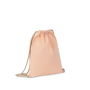 Gerecycled rugzakje met koordje - Kindermaat Salmon One Size