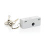Cliq it RCS gerecyclede plastic sleutelhangercamera, wit