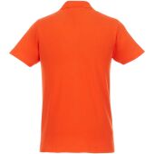 Helios herenpolo met korte mouwen - Oranje - 3XL