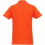 Helios herenpolo met korte mouwen - Oranje - 3XL