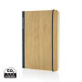 Scribe bamboe A5 Notitieboek, blauw