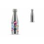 Sagaform Nils stalen fles Chroom 500 ml - Chroom