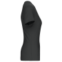 Dames-T-shirt BIO150 IC V-hals Dark Grey XS