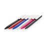 Vibe GRS certified R-ABS pen met ultra vloeiende inkt, blauw, wit