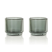 AdHoc Impact espressomok 45 ml, set van 2 stuks, transparant