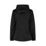 Softshell jas | lichtgewicht | dames - Zwart, 2XS