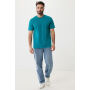 IQONIQ Sierra lichtgewicht gerecycled katoen t-shirt, verdigris (XXXL)