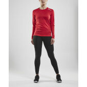 *Rush LS tee wmn bright red xxl