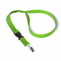 Afneembare polyester lanyard in Pantone-kleur met zeefdruk en bulldogclip Afneembare polyester lanyard in Pantone-kleur met zeefdruk en bulldogclip