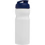 H2O Active® Base 650 ml sportfles met flipcapdeksel - Wit/Blauw