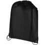 Evergreen GRS gerecyclede non woven koordzak 5 l - Zwart