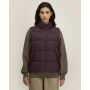 Puffer Gilet 2.0 - De unisex puffer bodywarmer - Red Brown (XS)