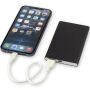 Pep type-C powerbank van 4000 mAh van gerecycled aluminium - Titanium