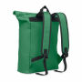 IREA - 600D polyester rolltop rugzak - Donker Marinegroen